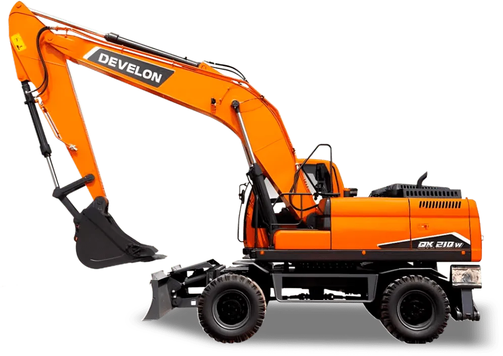 Escavadeira de Rodas Develon DX210W
